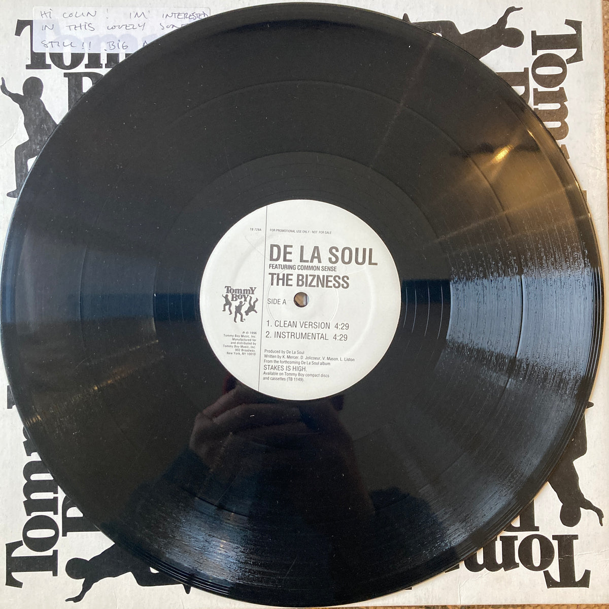 Used De La Soul Featuring Common Sense The Bizness Tea Sea Records Shop