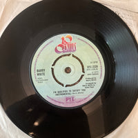 USED 45s - Barry White ‎– I'm Qualified To Satisfy You